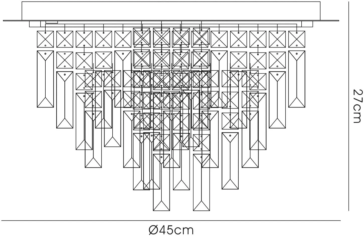 Maddison Polished Chrome Crystal Ceiling Lights Diyas Flush Crystal Fittings Maddison Polished Chrome Crystal Ceiling Lights Diyas Flush Crystal Fittings